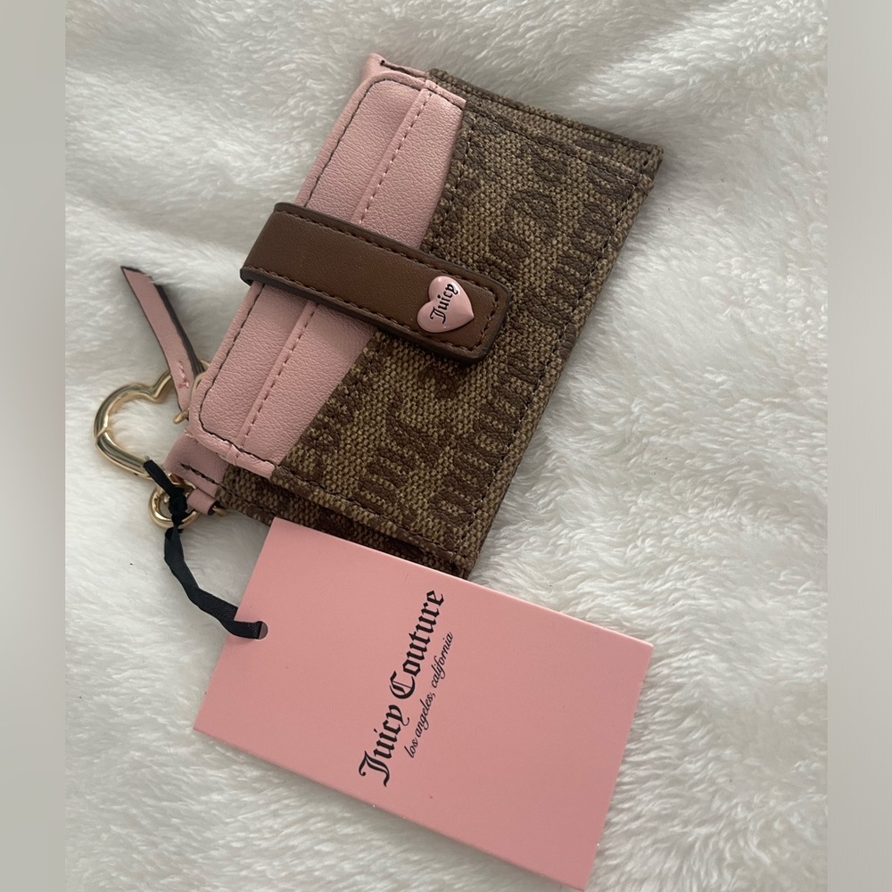 Juicy couture keychain wallet